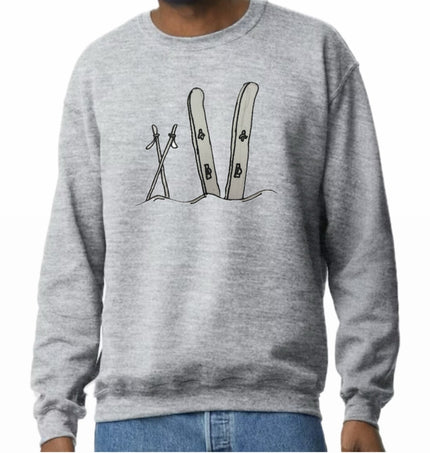 ski day crewneck
